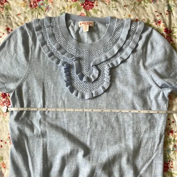 Brooks Brothers short sleeve light sweater size M - Picture 3 of 5